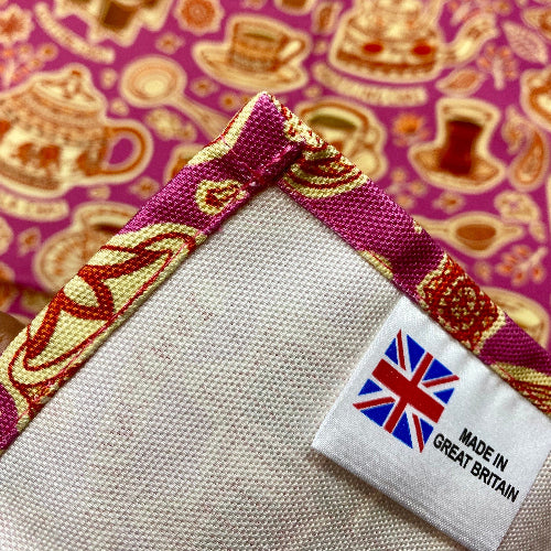 Kitchen towel or tea towel designed for chai enthusiasts! This towel features Indian motifs for home decor the traditional chai brewing. Made from premium-quality cotton. gift for house warming, birthday, diwali or christmas.