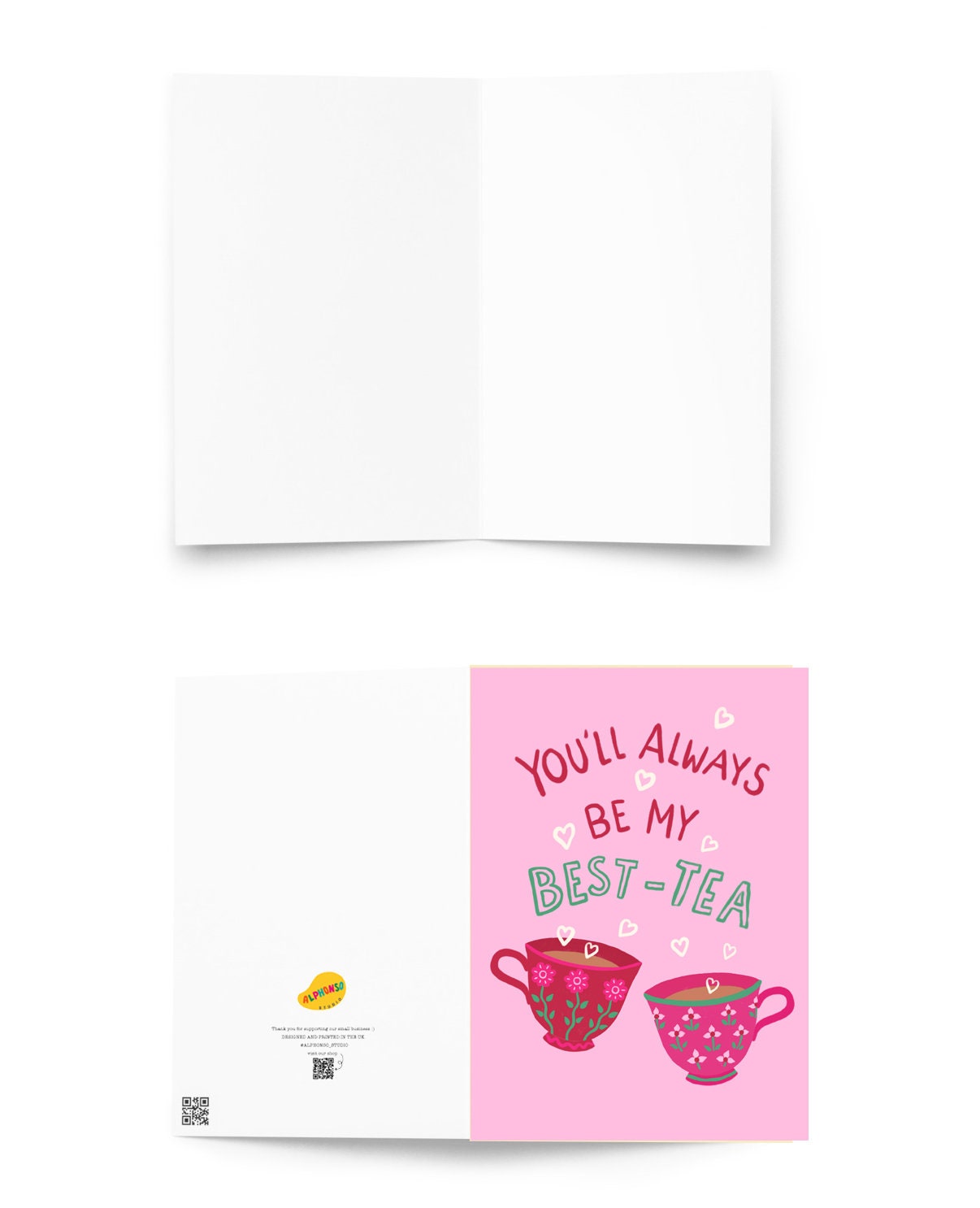 Best friend, bestie day card | Galentine's Bestie card
