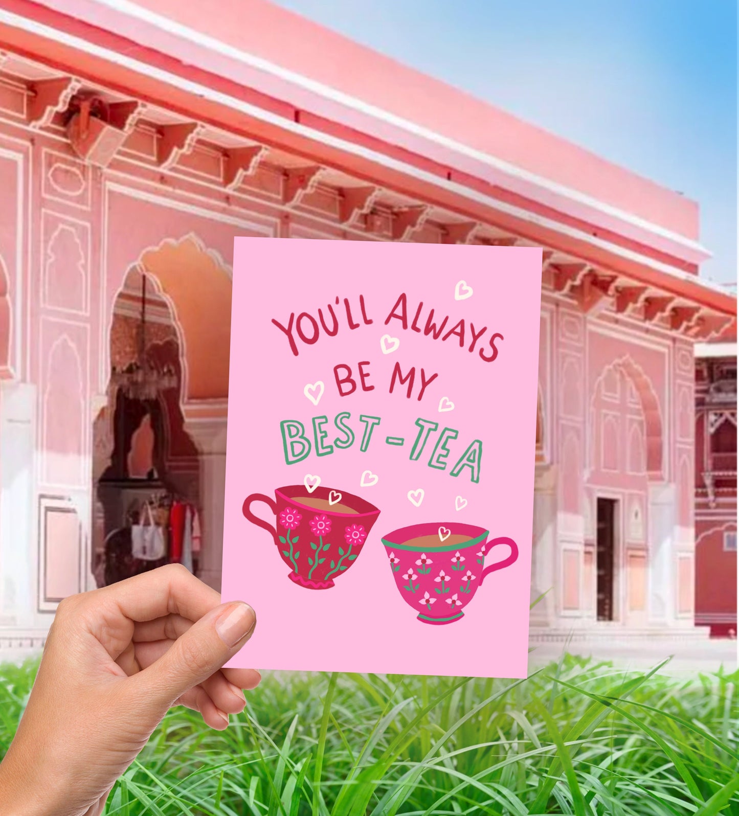 Best friend, bestie day card | Galentine's Bestie card