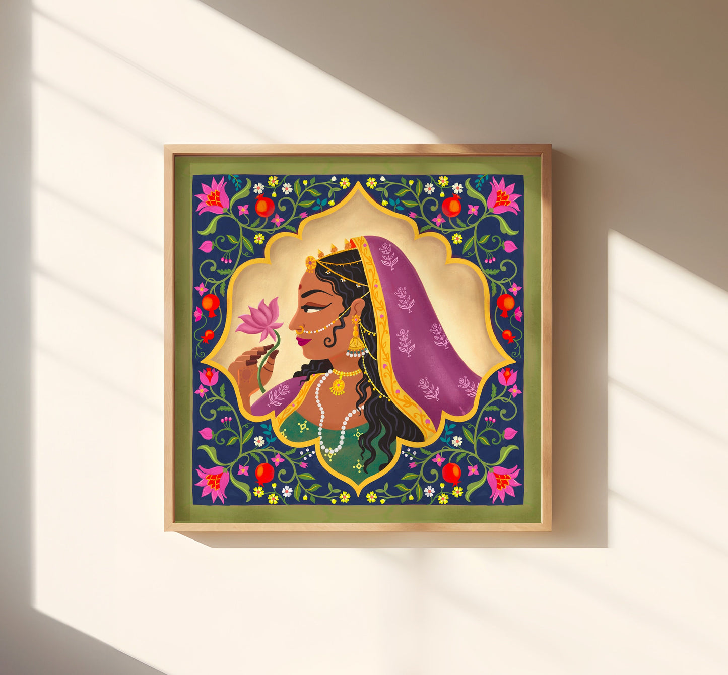 Indian Queen Fine Wall Art Print