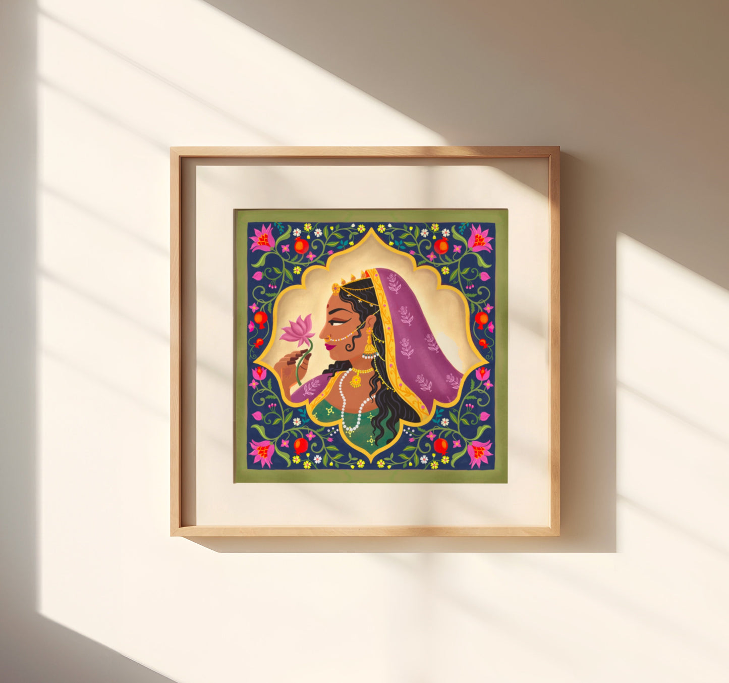 Indian Queen Fine Wall Art Print
