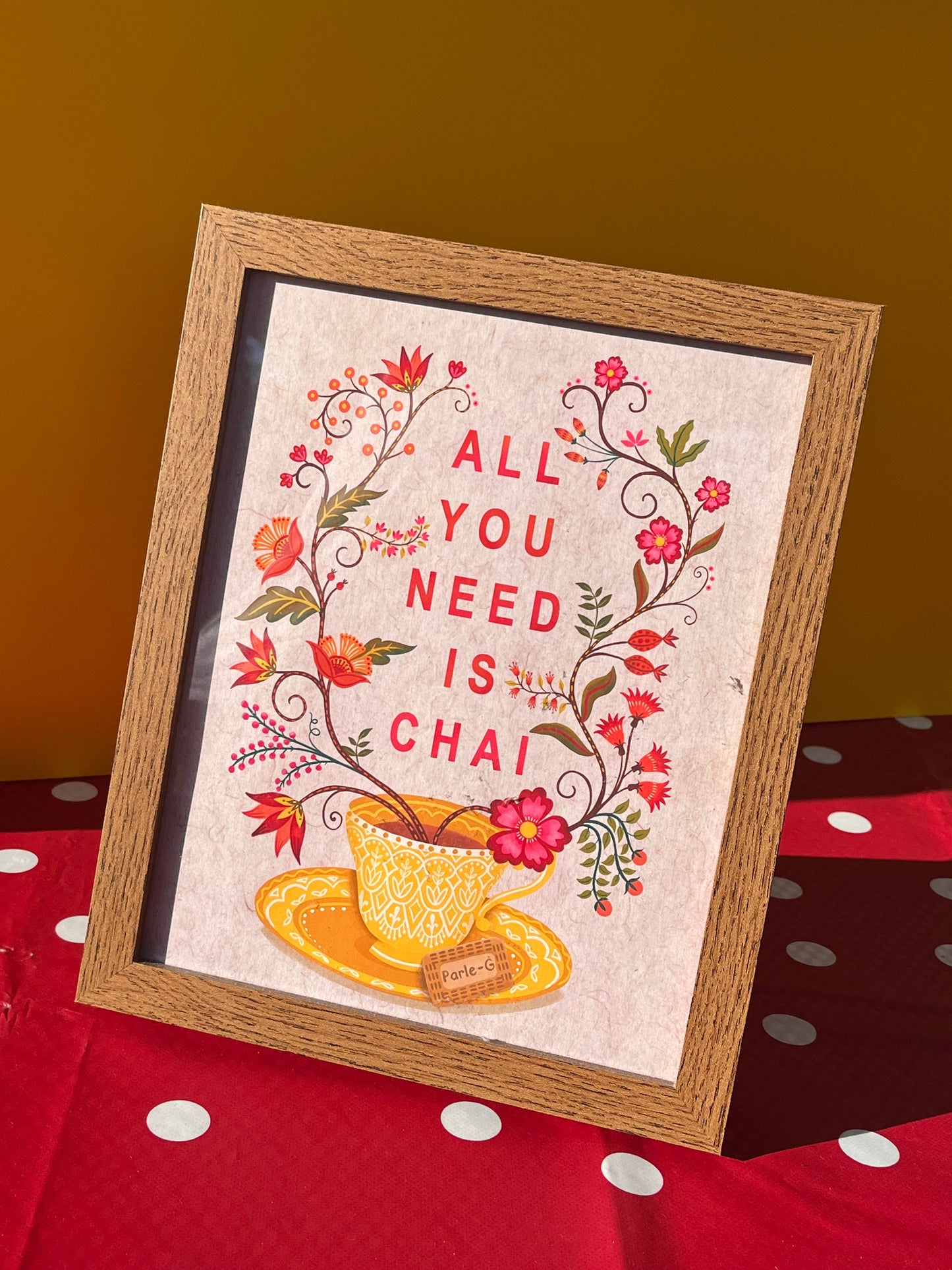 Digital Print Indian tea lover gift