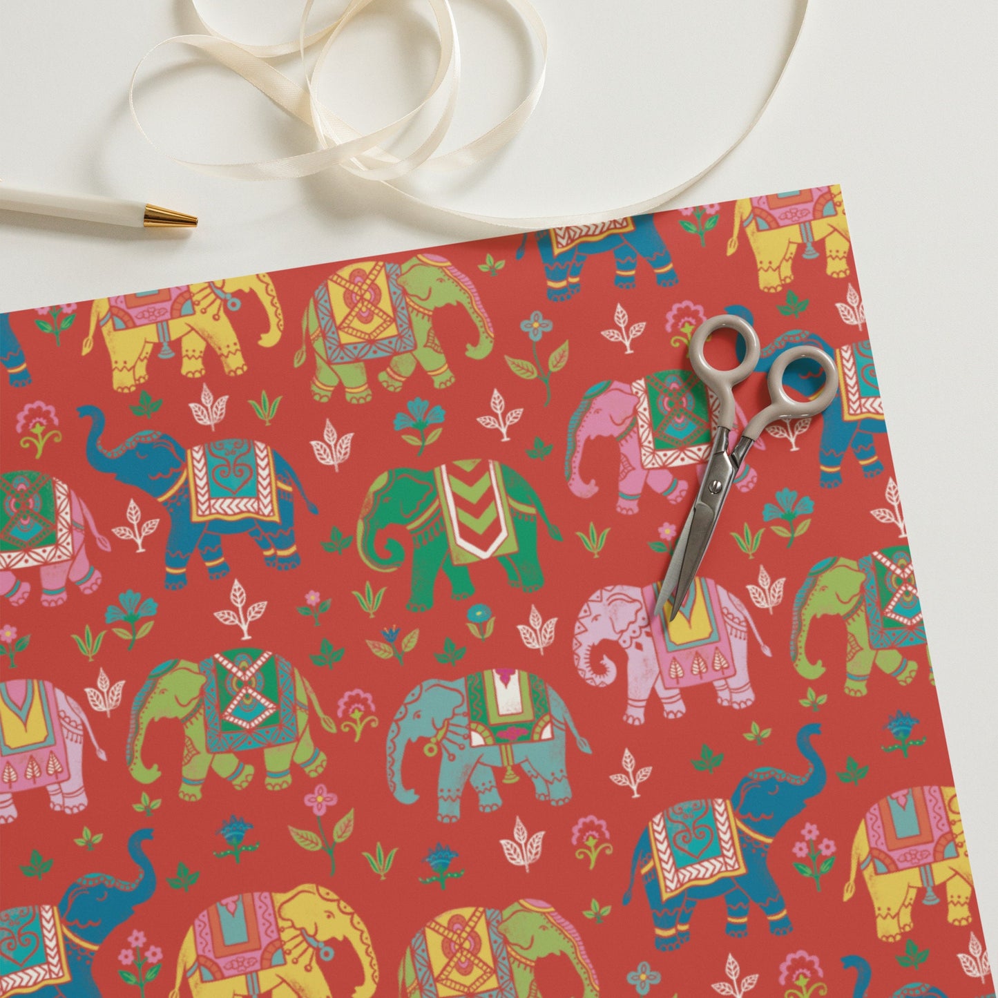Luxurious Wrapping Paper for wedding, festival, celebration