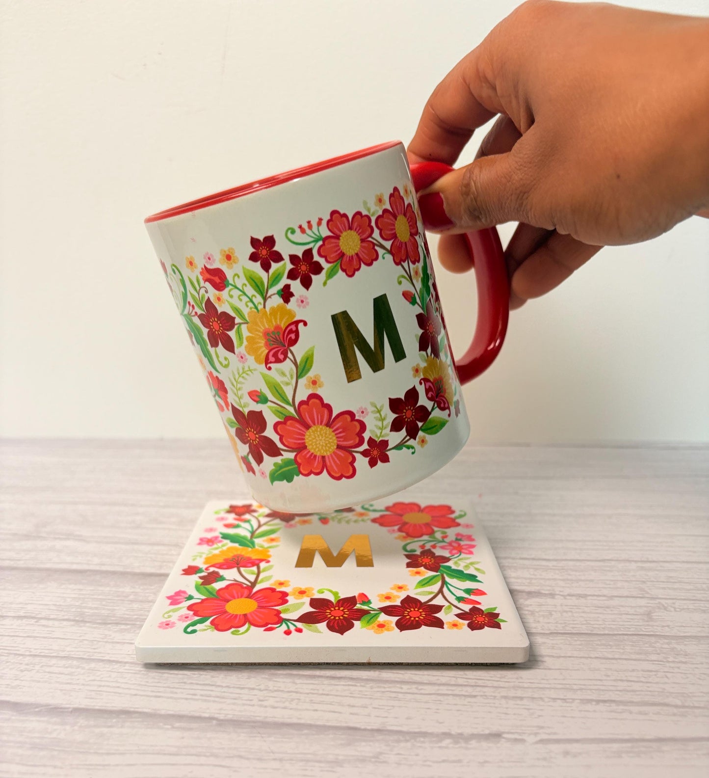 Personalised Mug & Coaster Set