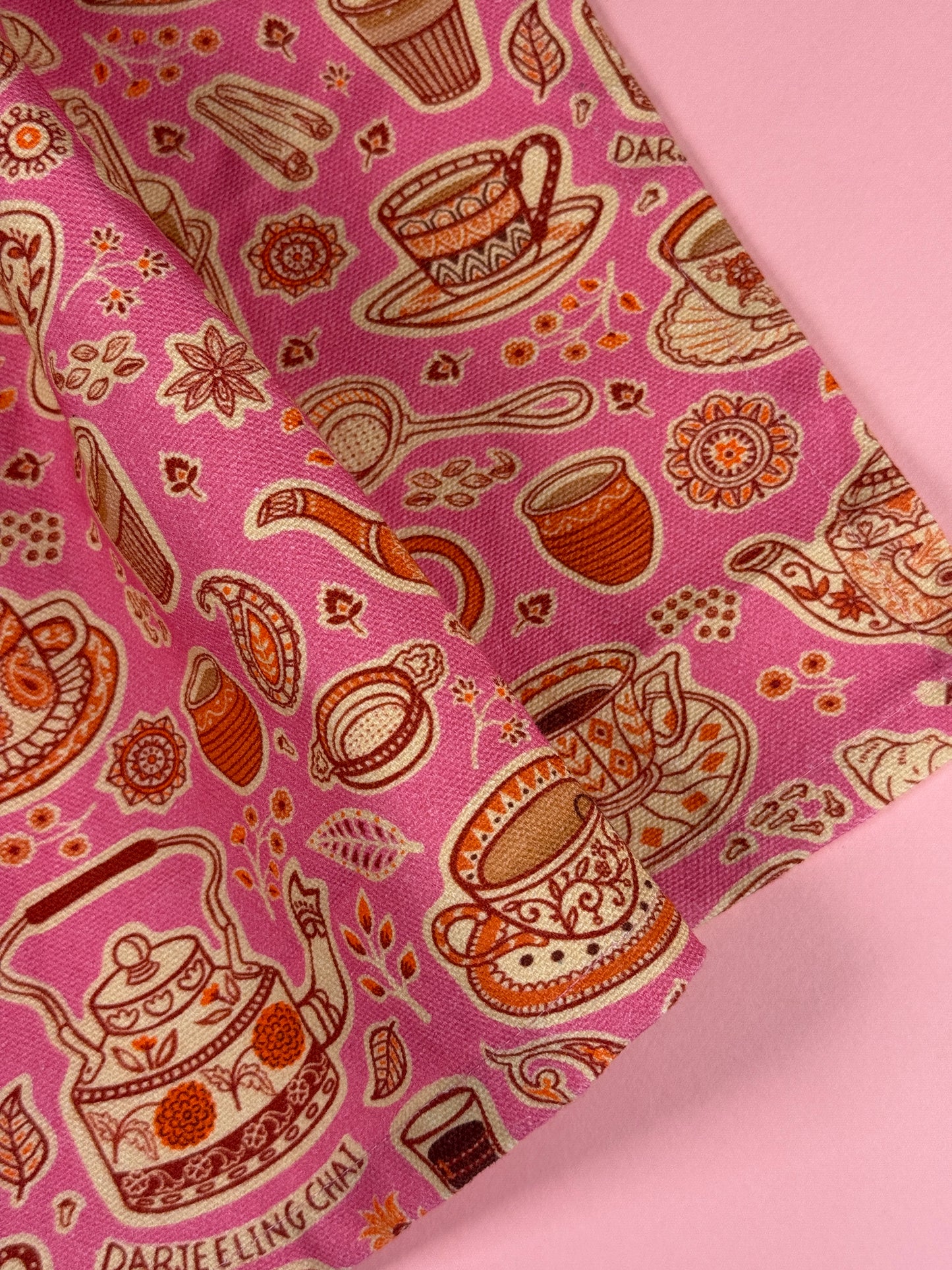 Personalised Diwali Gift Hamper – Custom Cotton Apron & Tea Towel