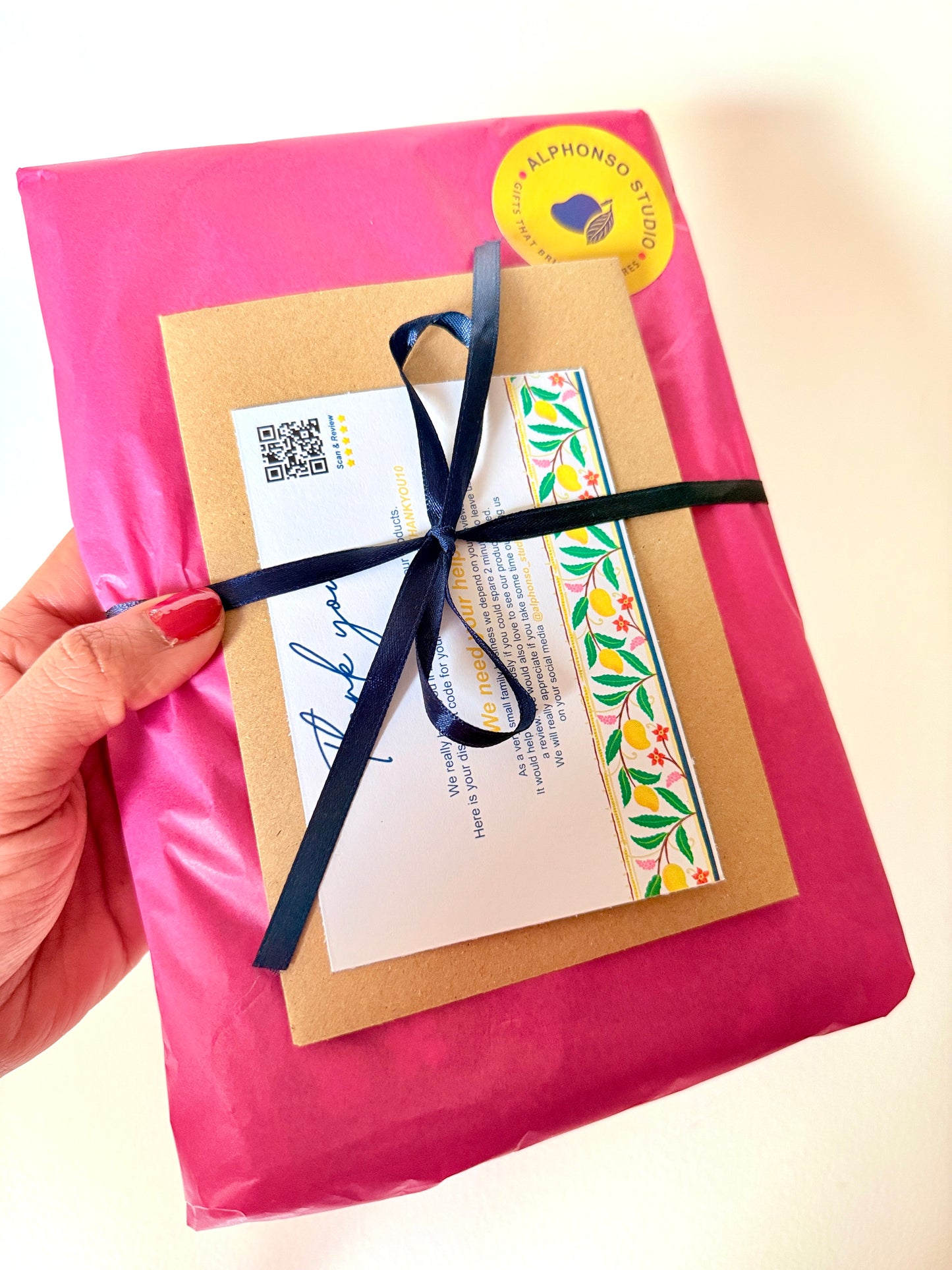 Designer Tea Towel Gift – Cotton Kitchen Towel for Chai Tea Lovers | Housewarming Birthday Gift