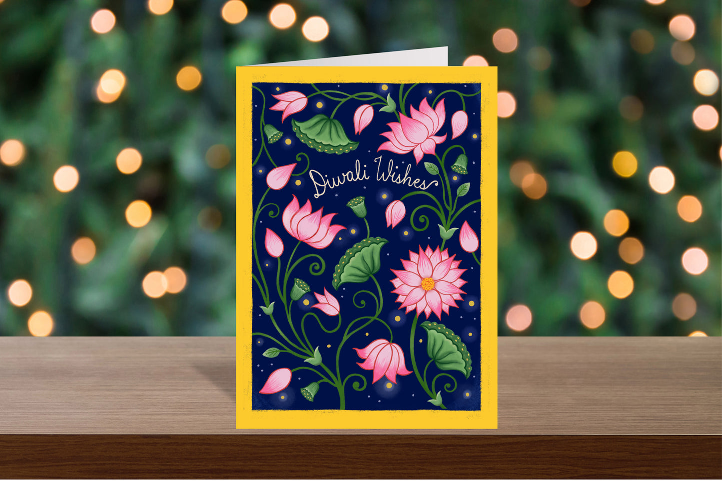 Happy Diwali Greeting card x 3| Stunning cards for Diwali gift