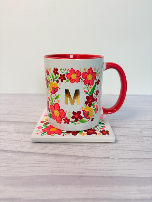 Personalised Mug & Coaster Set