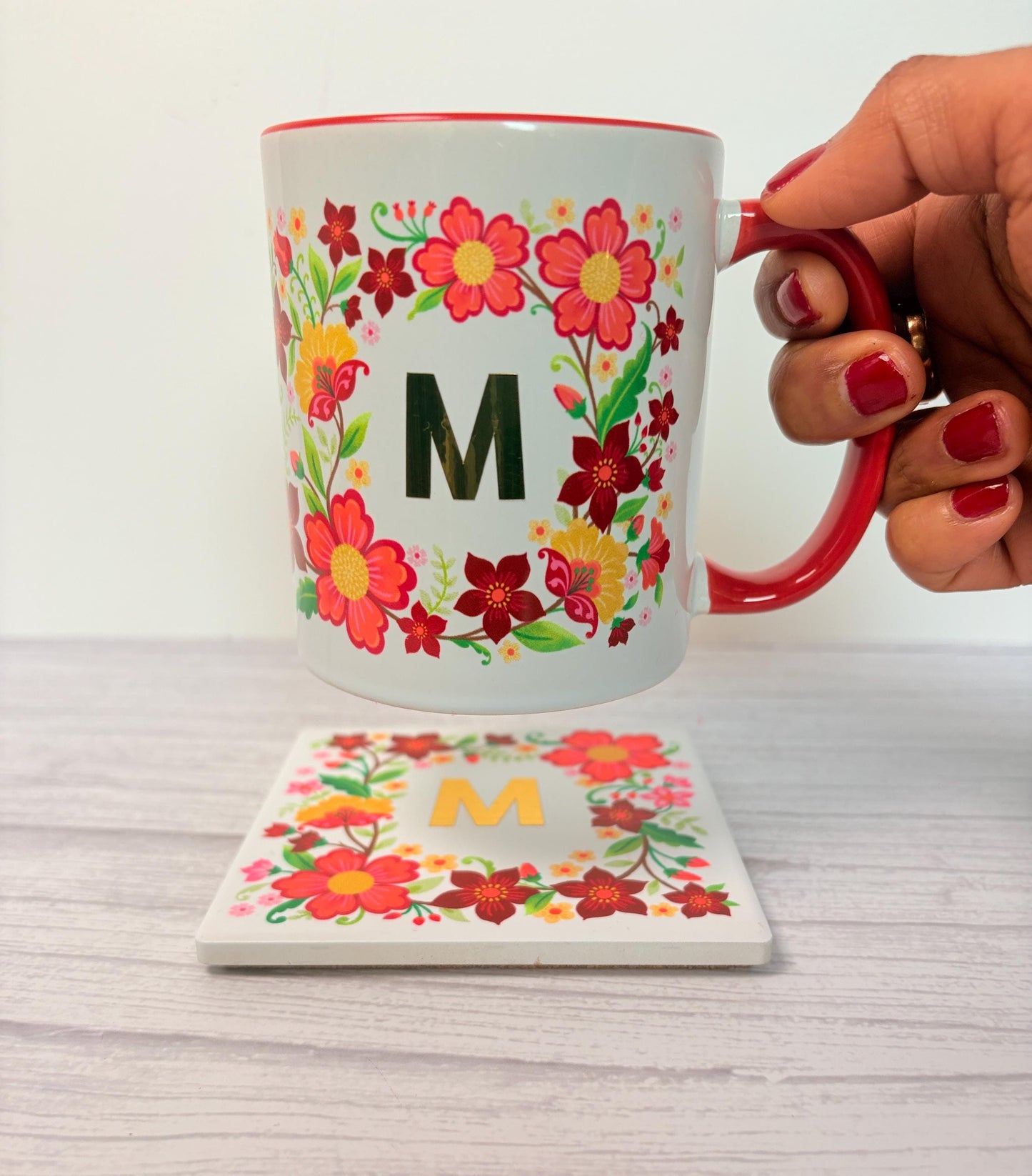 Personalised Mug & Coaster Set